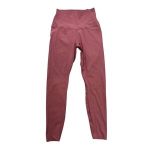 Nike Zenvy Dri FIT Ribbed High Rise 7/8 Length Womens Training Leggings‎ S